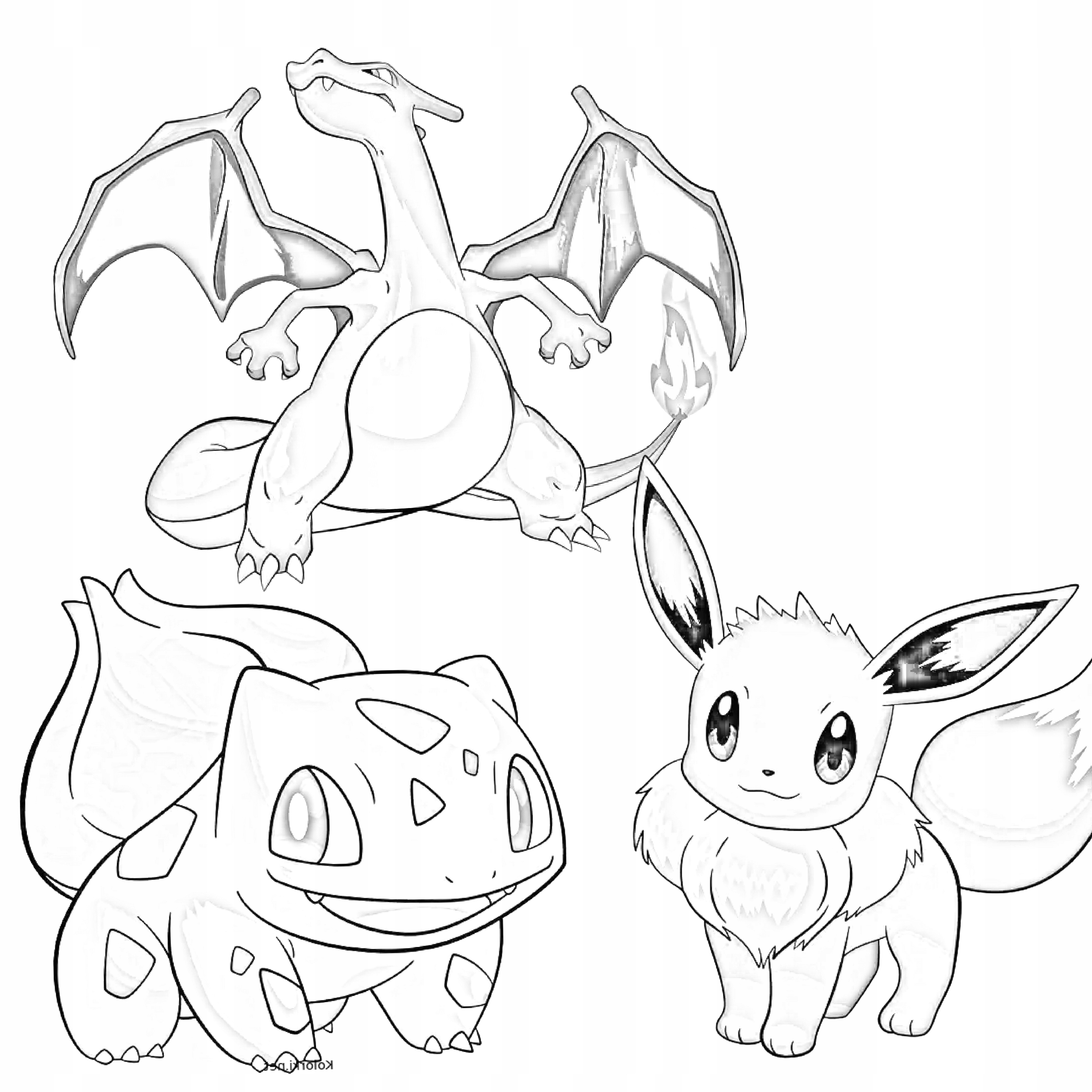 pokemon kolorowanki do wydruku