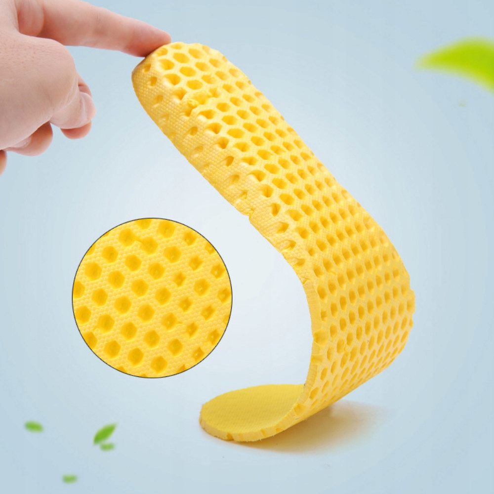 WKŁADKI DO BUTÓW AMORTYZUJĄCE STOPY PRZECIWPOTNE MIĘKKIE PIANKOWE r. 35-40 Stan opakowania oryginalne