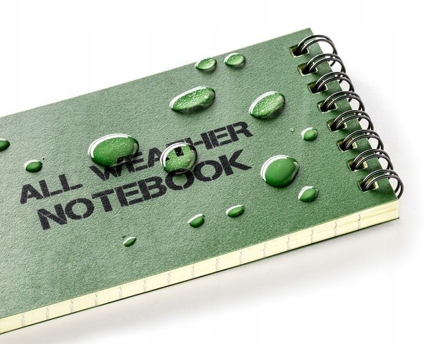 

Wodoodporny Notes Operacyjny Twarda Okładka 96 Str