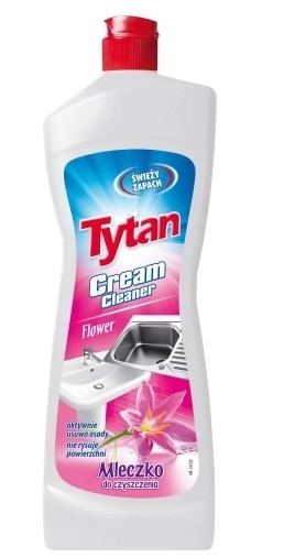 

Tytan, Mleczko do czyszczenia Flower, 900g