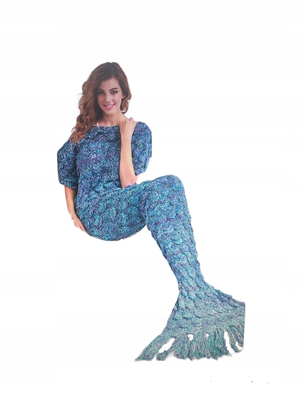 

Koc Śpiwór Ogon Syrena Blue