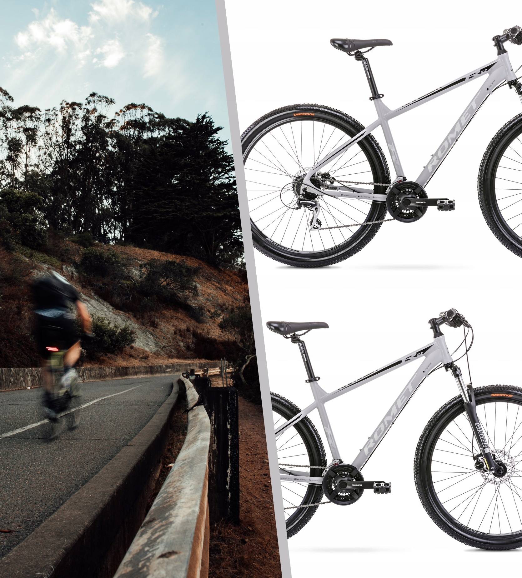 ROWER GÓRSKI MTB 29" ROMET RAMBLER SHIMANO ALU OŚWIETLENIE STOPKA GRATIS Model Rambler 29