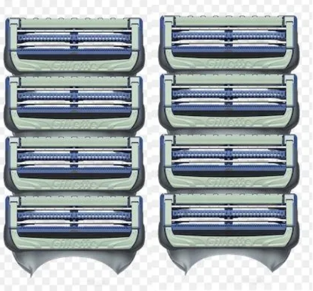 Gillette SkinGuard Sensitive Aloes wkłady do golenia 8 sztuki