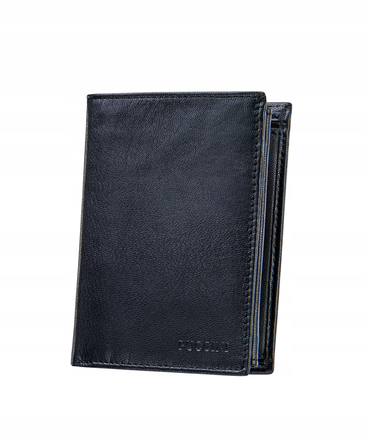 Pánská kožená peněženka na Dárek Rfid na karty Puccini černá G003 1