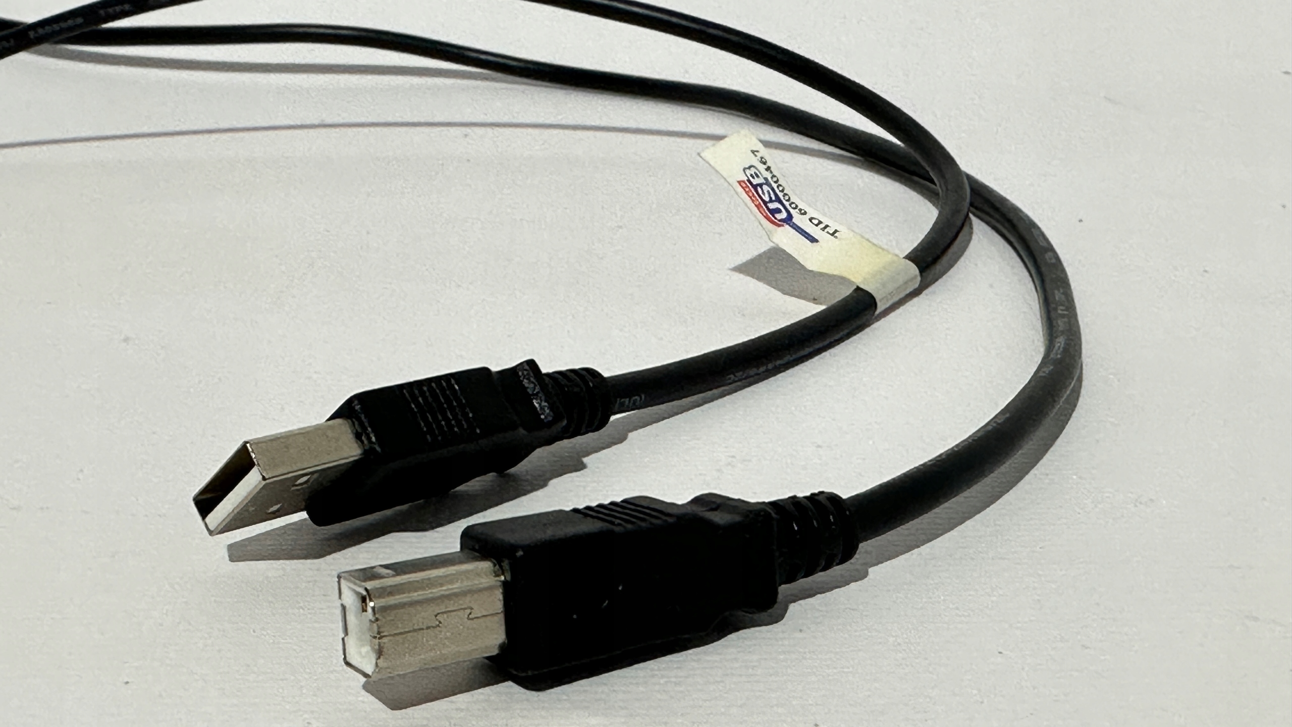 Kabel przewód do drukarki USB-A USB-B 3m Długość kabla 3 m