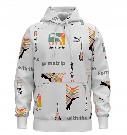 Unikát Mikina S Kapucí Puma Classics Brand Love Hooded M