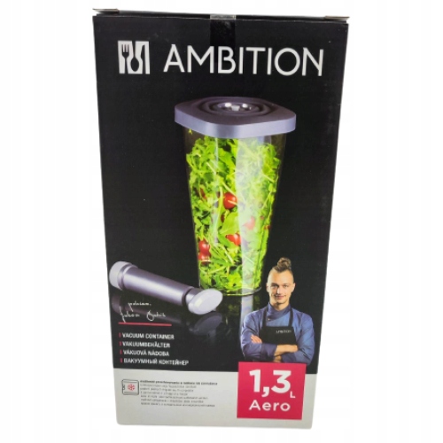 

Ambition Aero pojemnik próżniowy 1,3l pompka