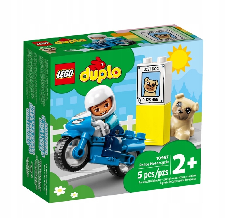 

Lego Duplo 10967 Motocykl Policyjny