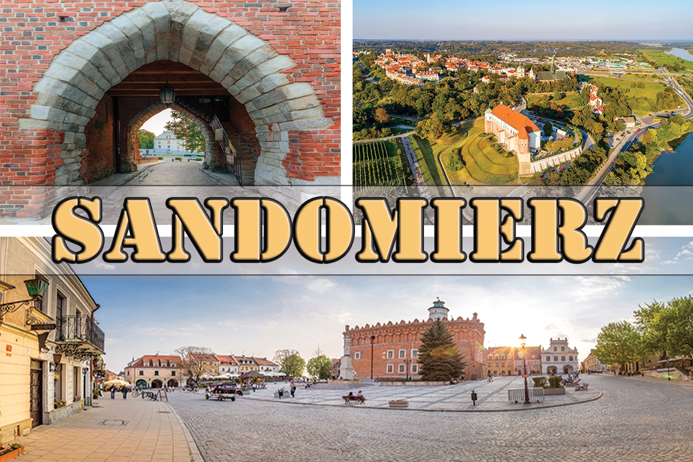 

Magnesy na lodówkę miasta - Sandomierz