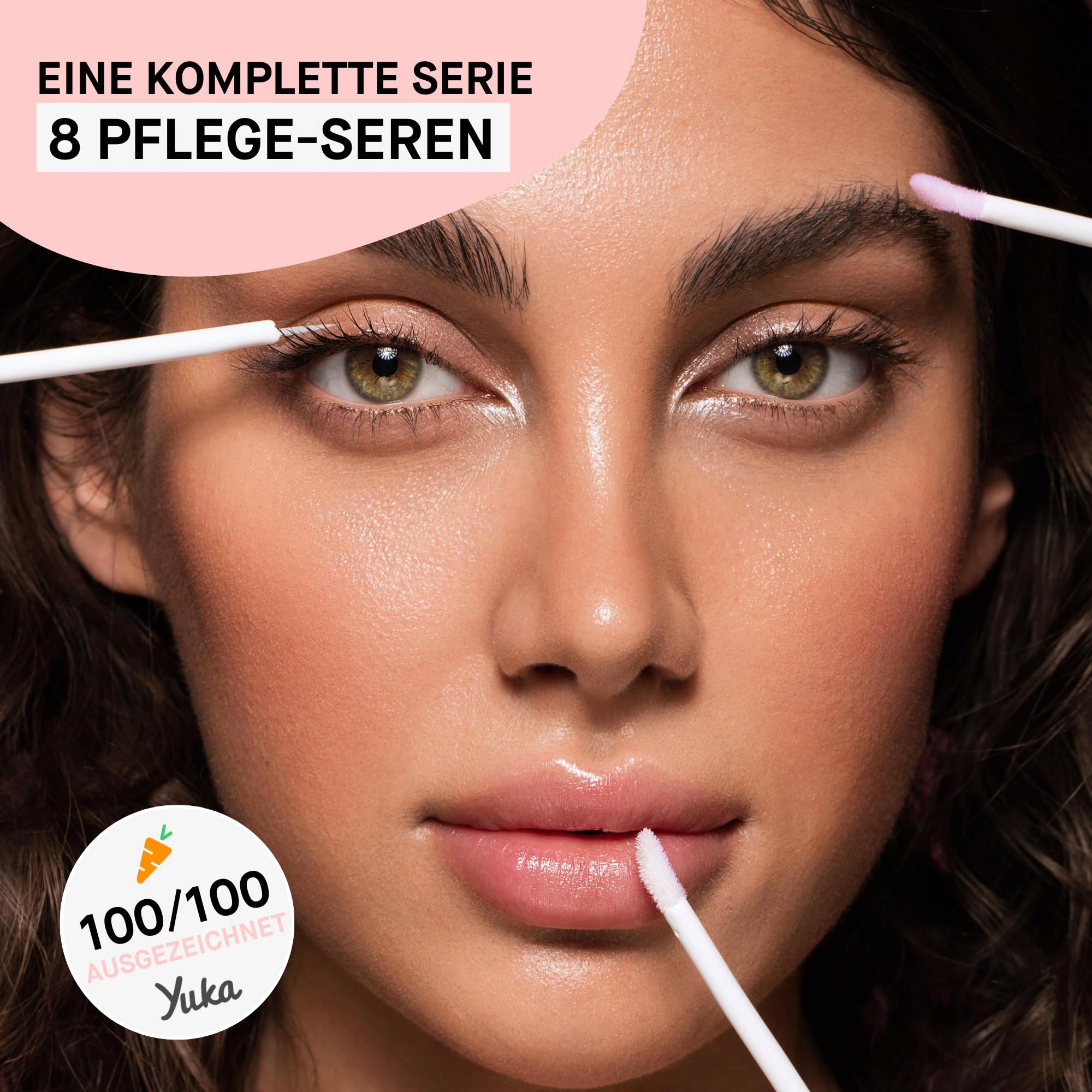 ROSEBROW Serum: Naturalne, Wegańskie, Roségold, Wzrost Brwi, Bez Hormonów — miniatura 4