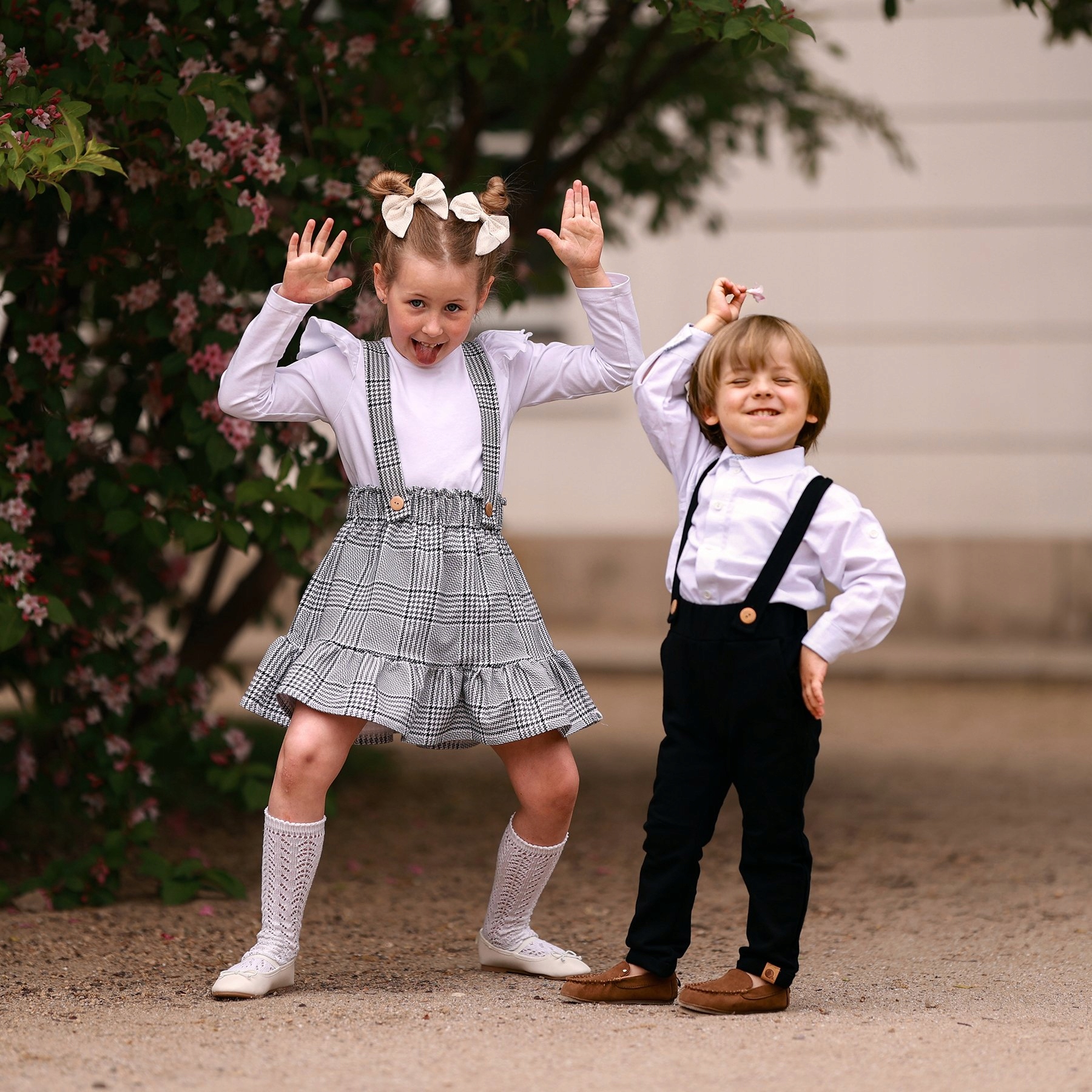 TuSzyte | Biała koszula chłopięca długi rękaw, wizytowa, PL R..86 Zapięcie guziki