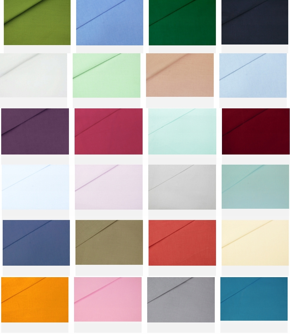 Povlak Na Přikrývku Bavlna Hladký 30 Barev 220 X 220 CM