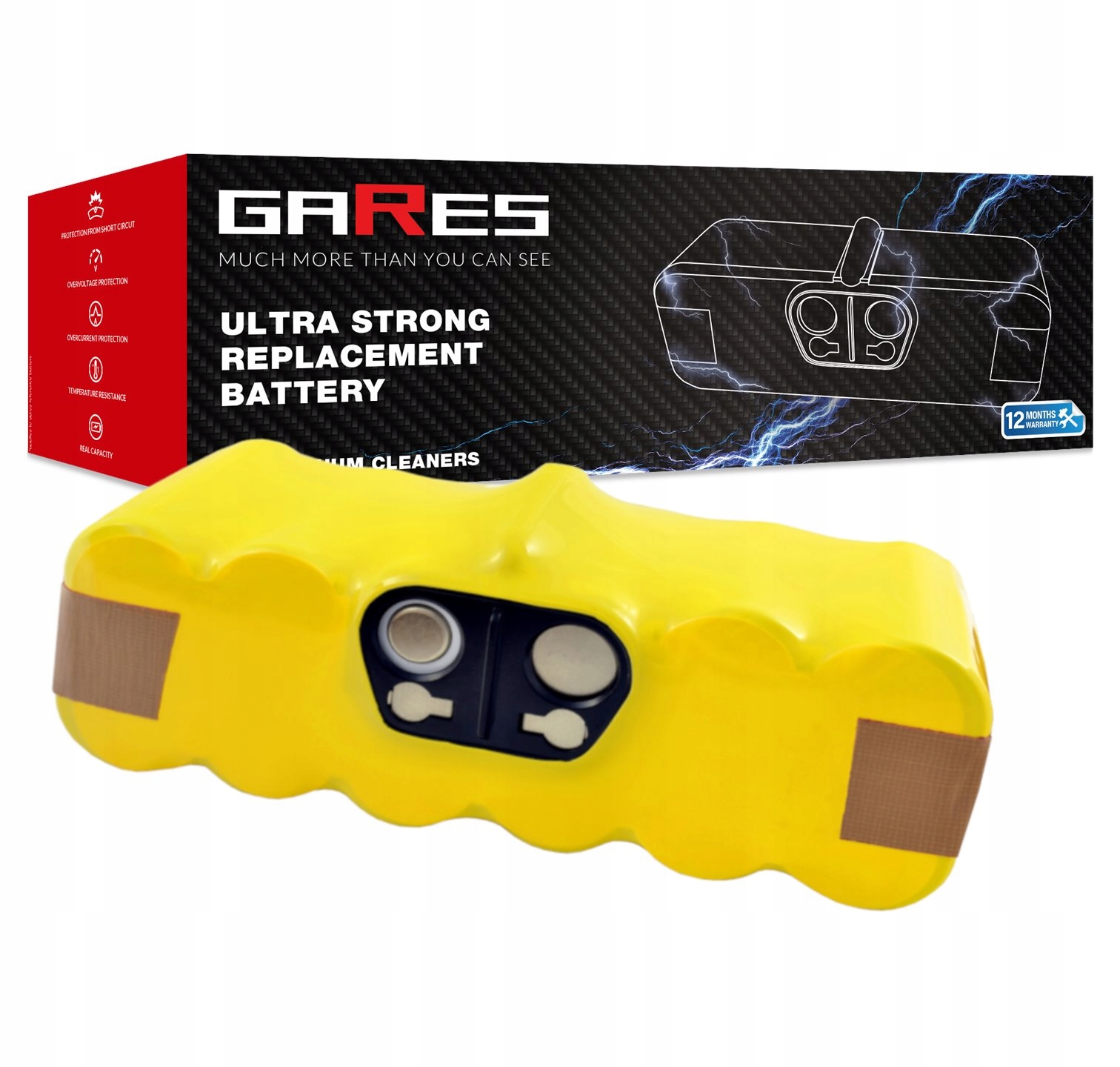 Baterie Akumulátor pro iRobot Roomba 551 700 865 611 Professional 14,4V 3Ah