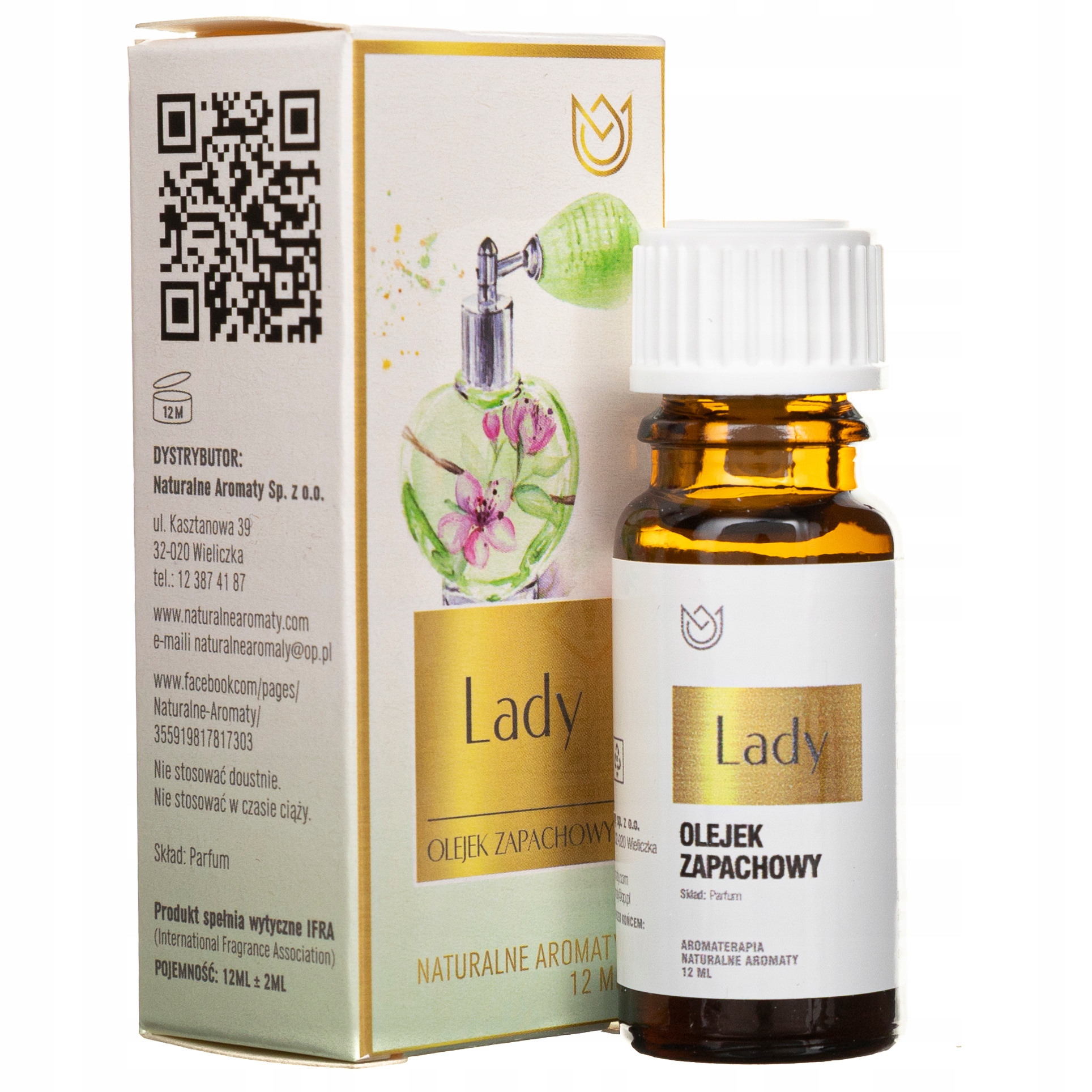 

Naturalne Aromaty Olejek Zapachowy Lady