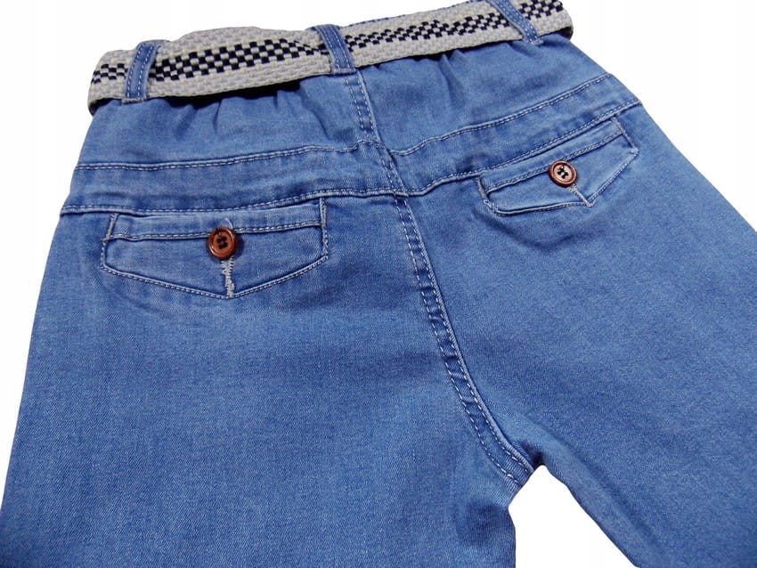 chłopięce SPODNIE miękki jeans 306 SAXOPHONE 140 Kolor wielokolorowy