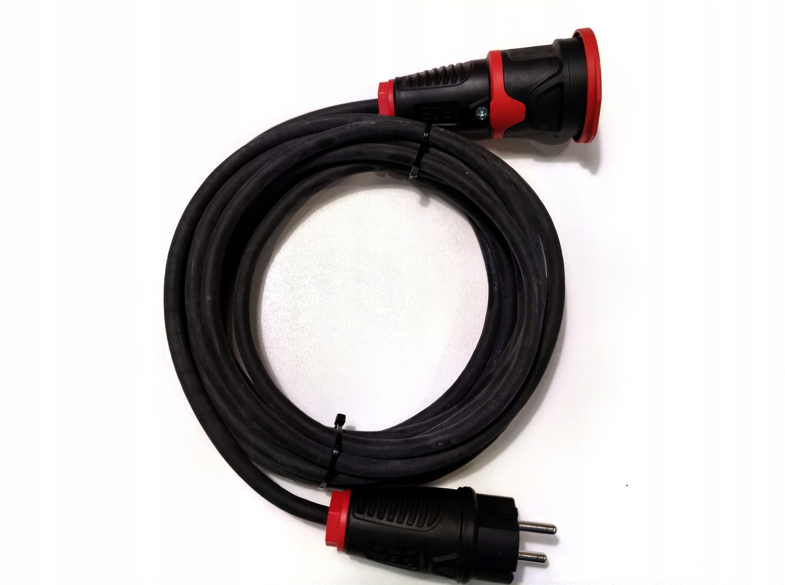 

Przedłużacz elektryczny 3x2,5mm 5m IP54 (bolec)