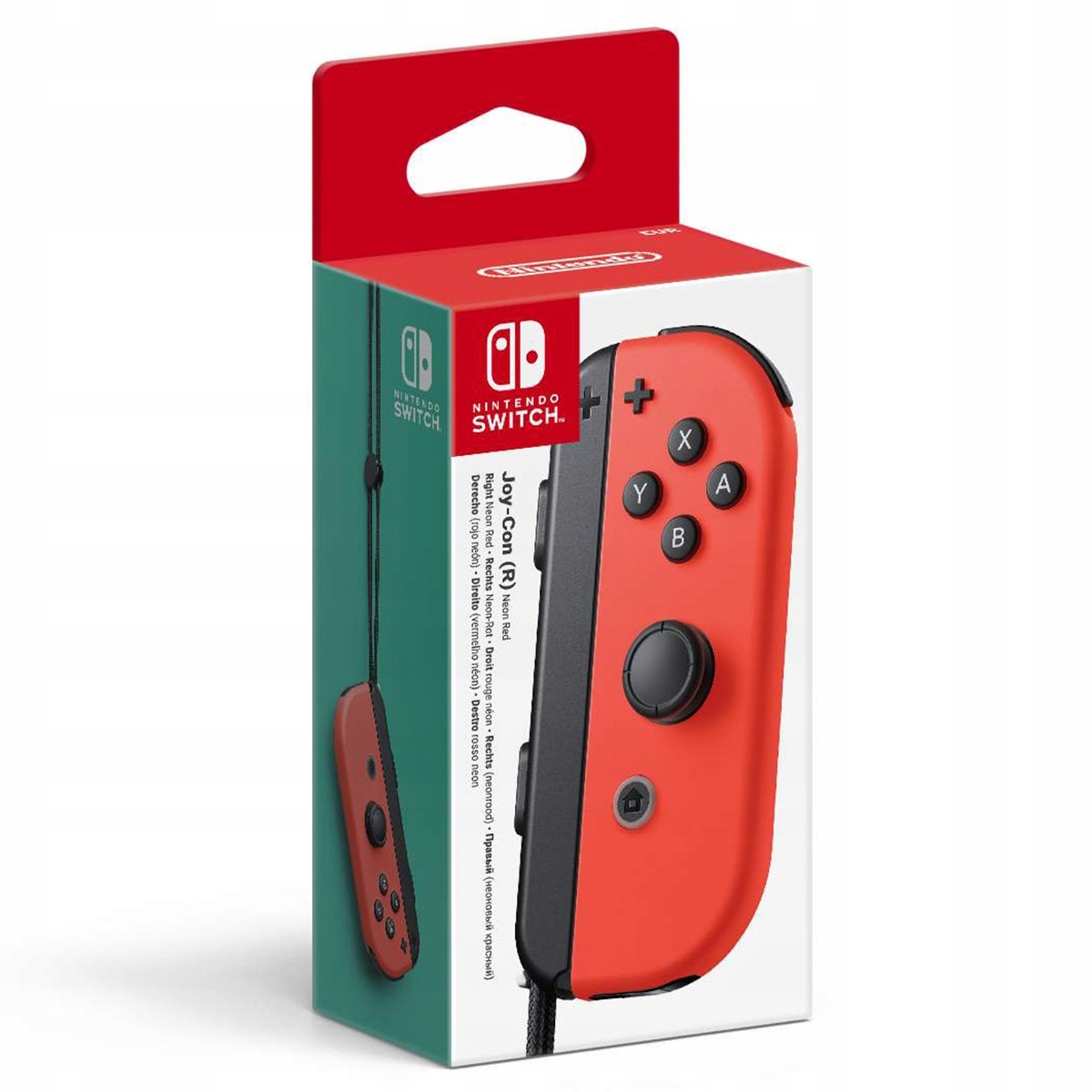 Joy-con prawy Nintendo Switch czerwony nowy