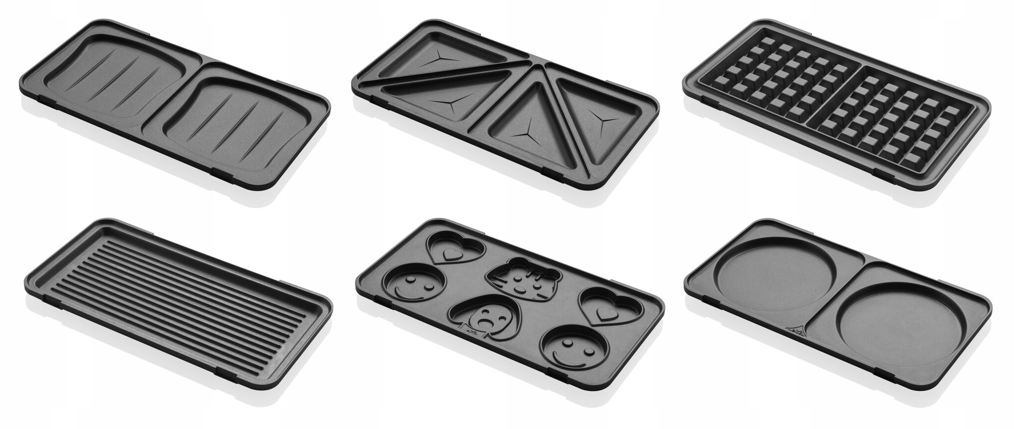 OPIEKACZ 6W1 GRILL GOFRY PANINI CIASTKA TOSTY XXL Cechy dodatkowe 6 funkcji w jednym urządzeniu