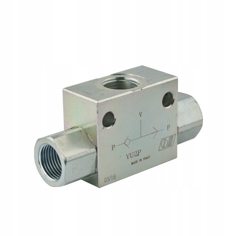 Alternativní přepínací ventil VU2P závity: 3/4" průtok: 110 l/min tlak