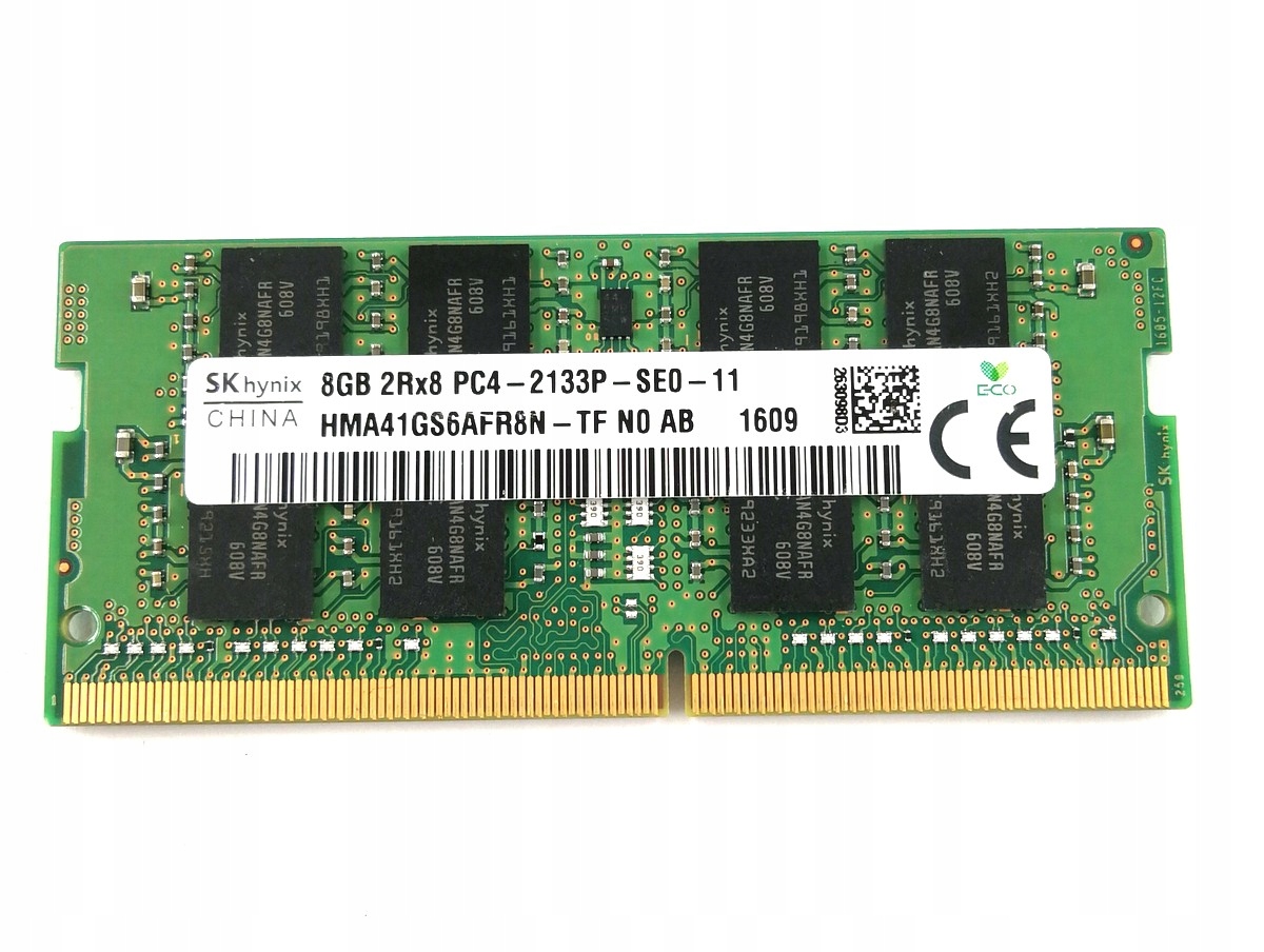 Pamięć Ram Sk Hynix DDR4 8GB PC4 2133P 2133MHz So-dimm HMA41GS6AFR8N-TF