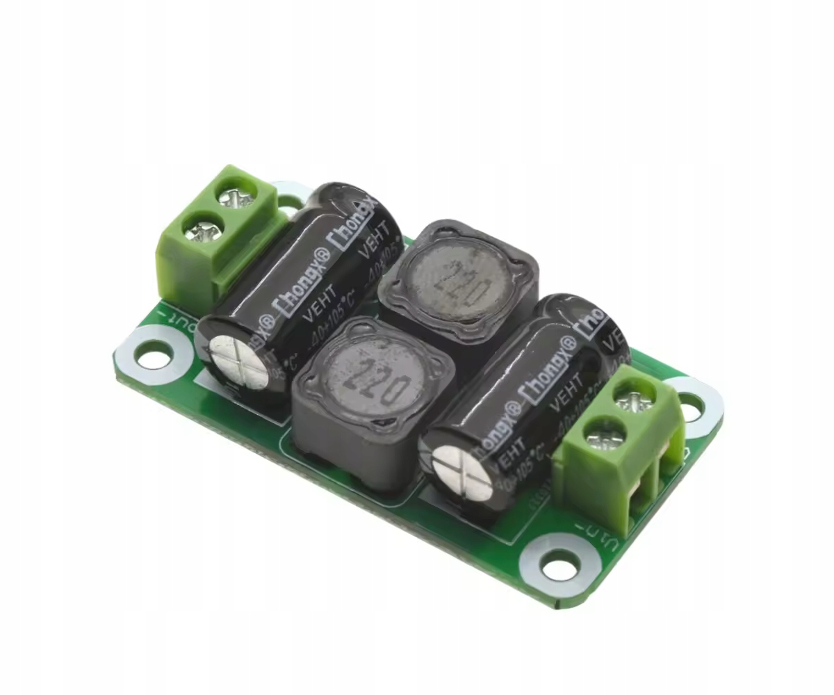Moduł filtra LC do linii zasilającej DC max.50V max.4A Emi