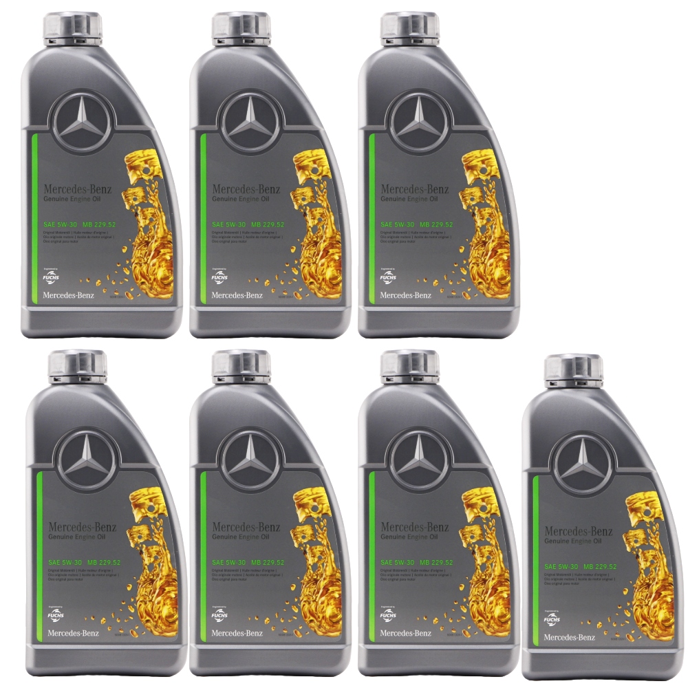 Olej Mercedes Mb 229.52 7L 5W-30 Originál