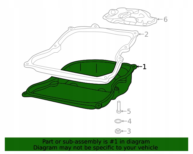 MISA OLEJOWA SKRZYNI BIEGÓW 2.0 3.6 OE VW ATLAS / ATLAS CROSS SPORT 2018-