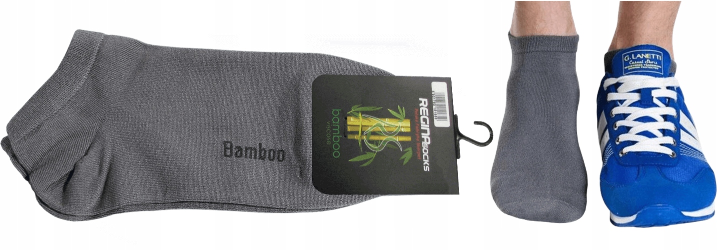 

Skarpety stopki Mbk Bamboo antybakteryjne r.43/46