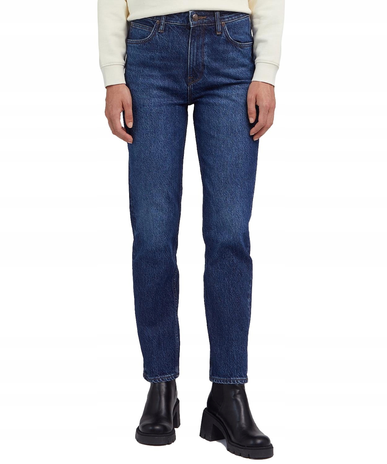 Džíny Lee Carol 112346311 Dark Humor W 28 L 33