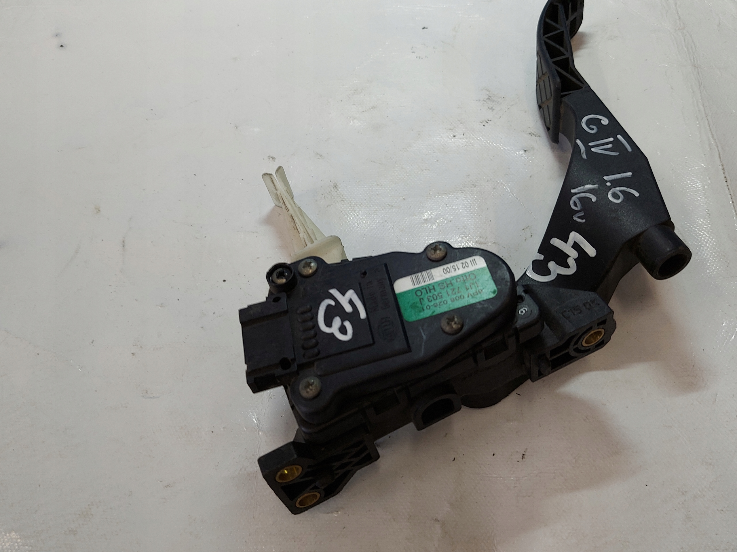 Gaspedal GOLF IV 1.6 16V 1J1721503J