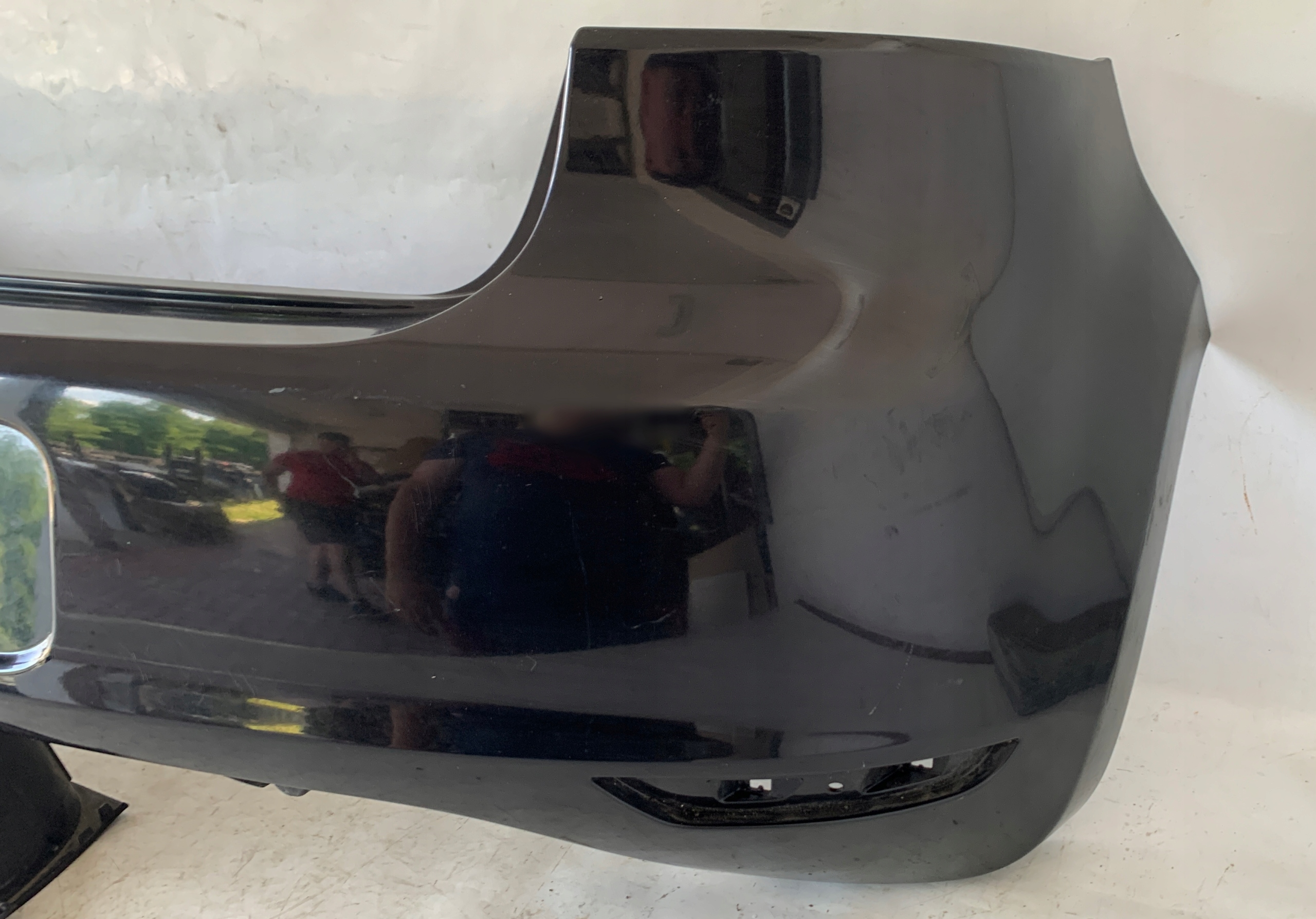 bumper rear part rear VW GOLF VI HB without OTWOROW