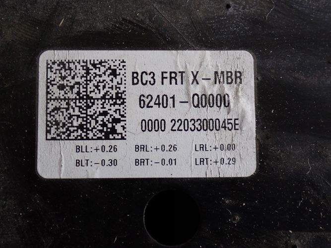 HYUNDAI I20 III III 20- axle beam axle beam subframe