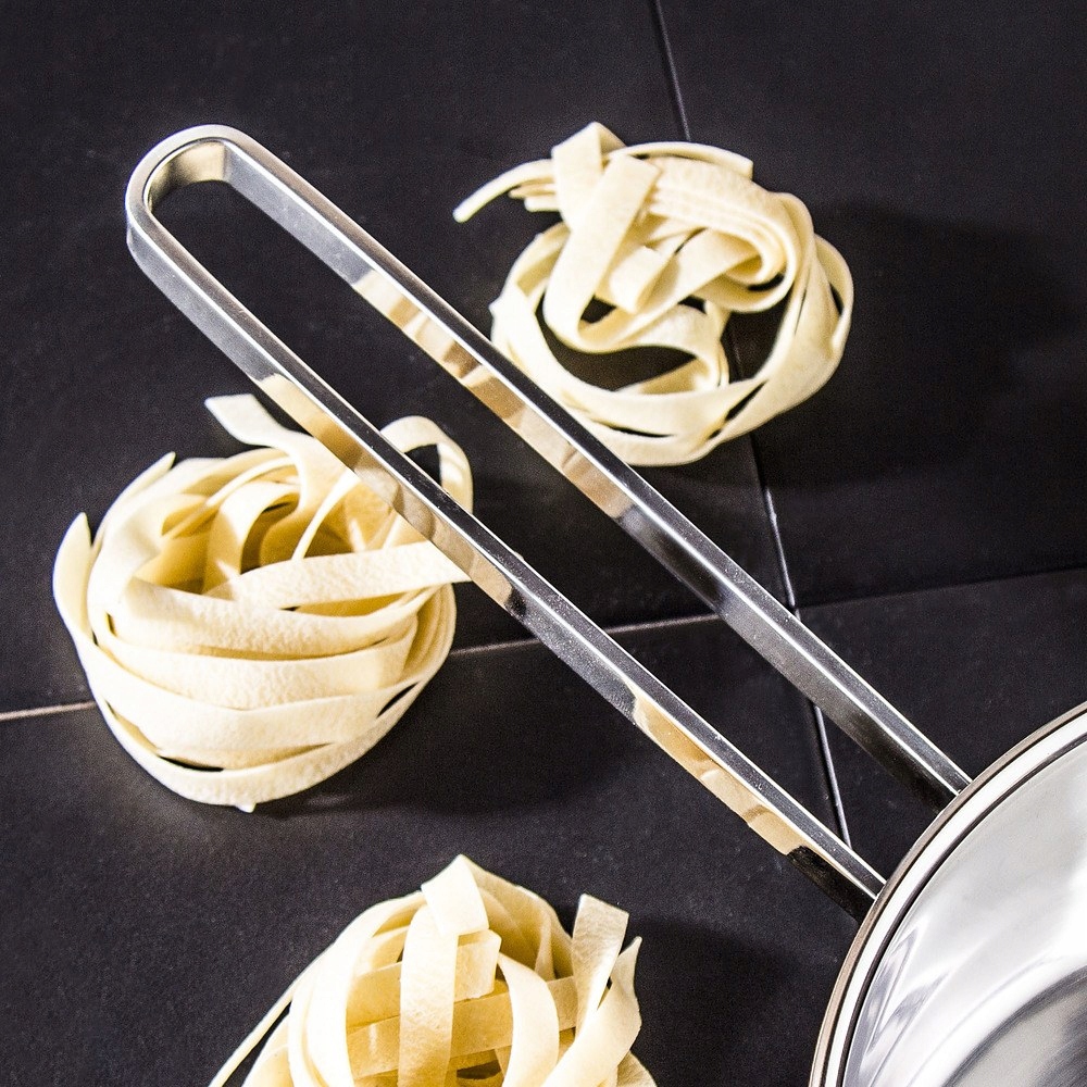 GARNKI komplet zestaw GARNKÓW ze stali nierdzewnej garnek SSW Piazza x4 Typ powłoki inna