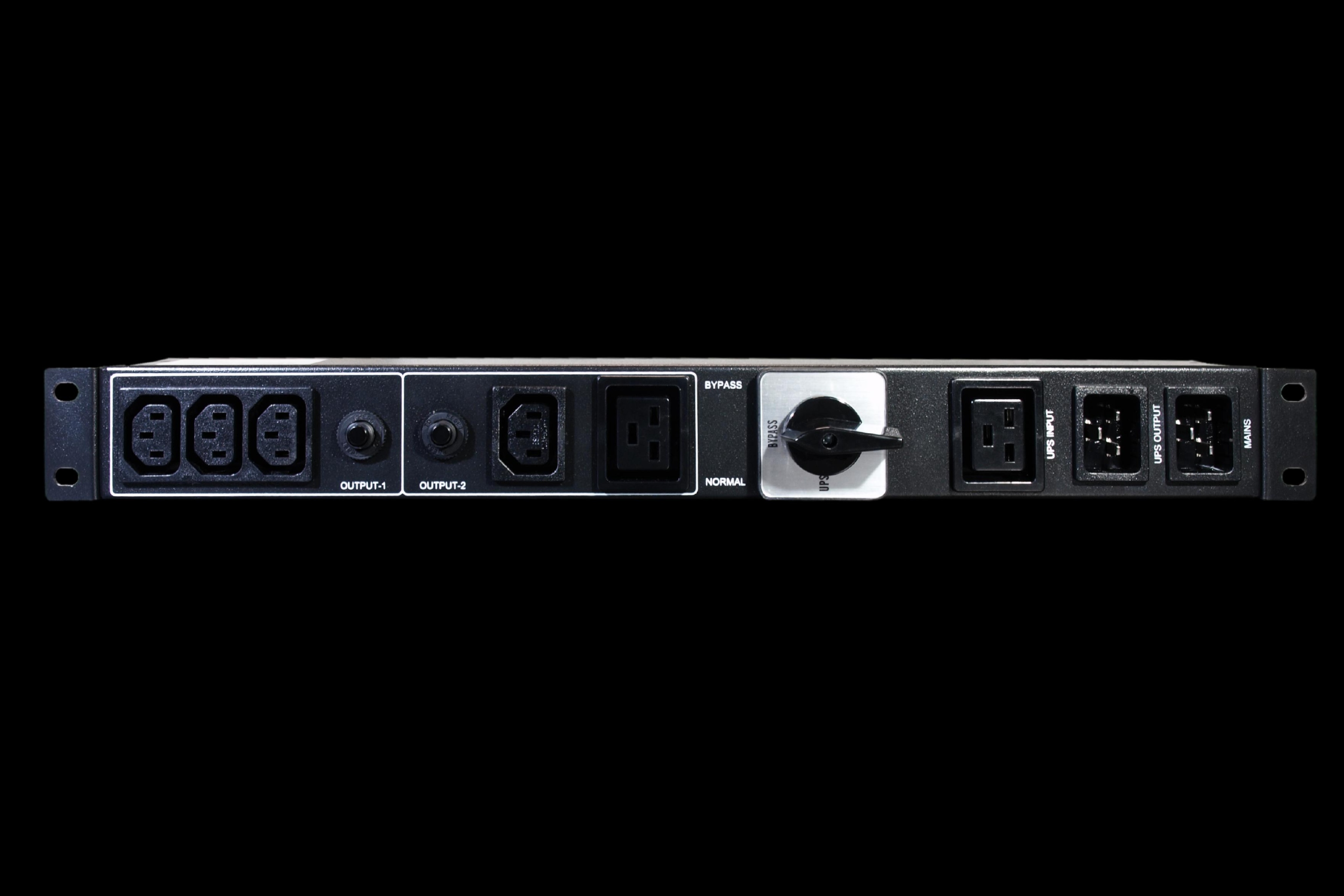 KU-MBS11-3k-1U: Externí bypass pro Ups 1PH 3KVA1U