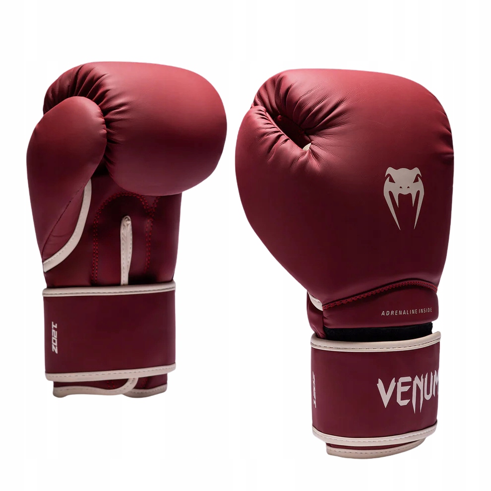 Rękawice Bokserskie Venum Contender 1.5 syntetyczne Bordowe/Piaskowe 14oz