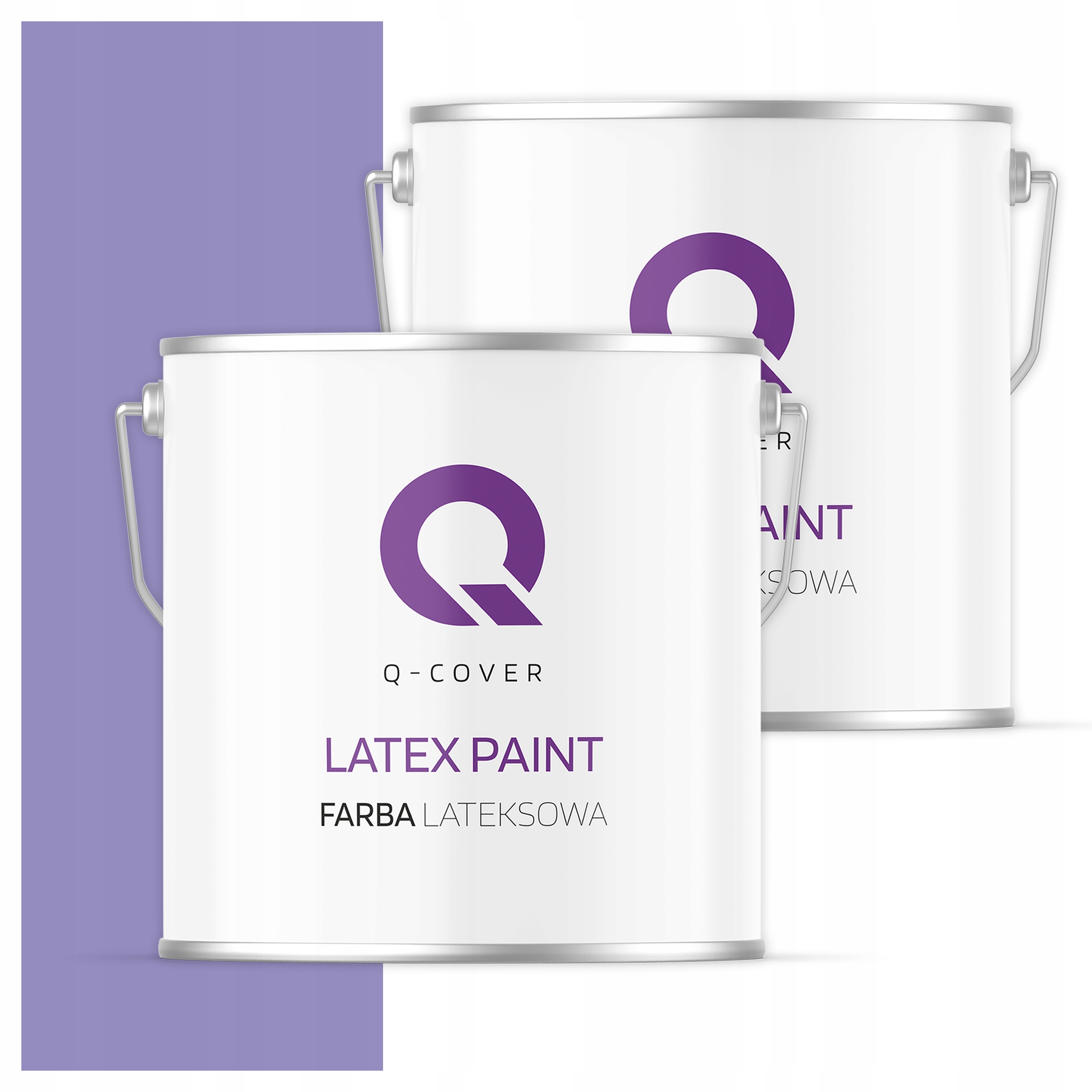 Latexová vnútorná stropná farba 5L Hlboká matná farba Levanduľová H2629