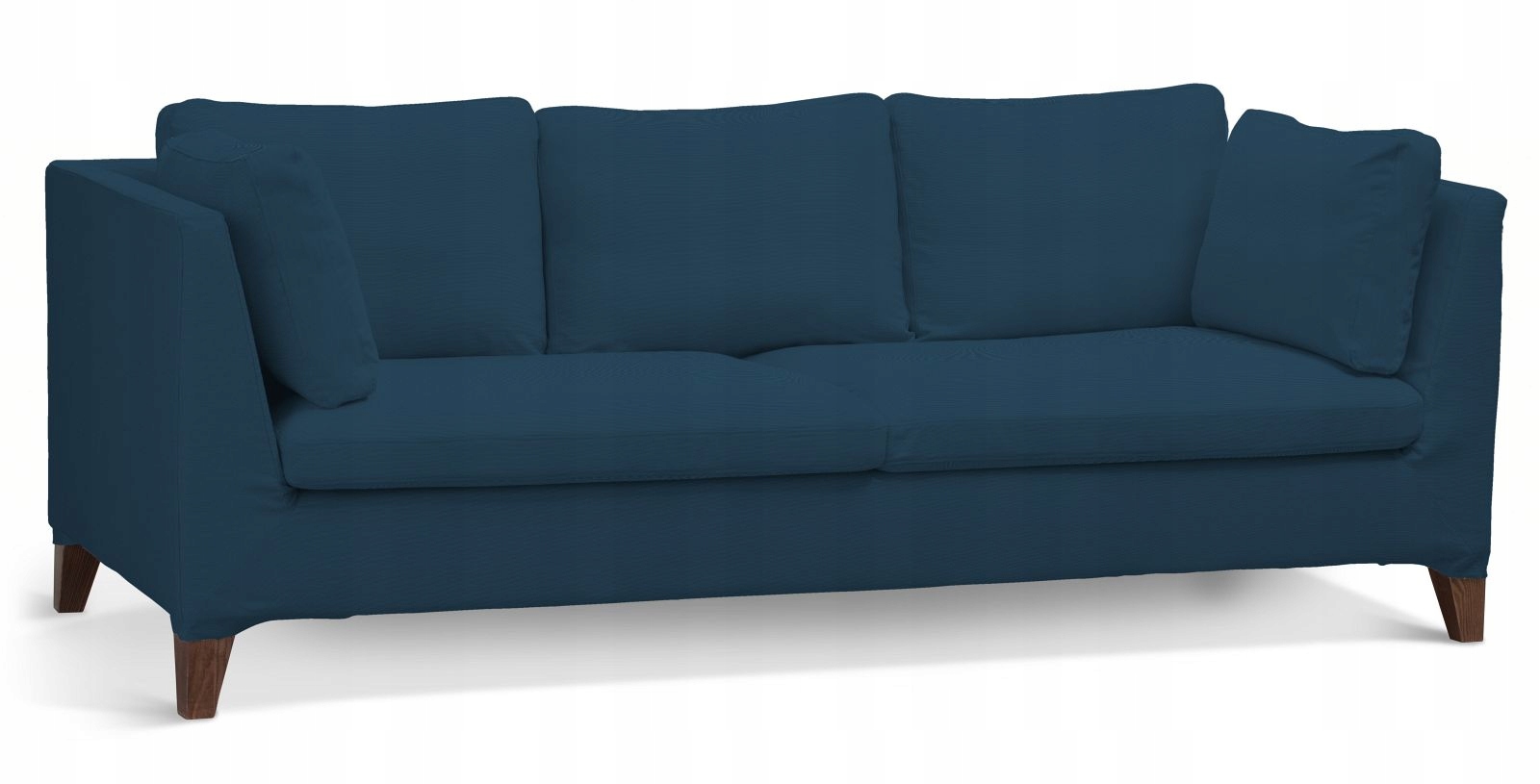 Dekoria potah na pohovku Stockholm pro 3 osoby Ikea, modrý
