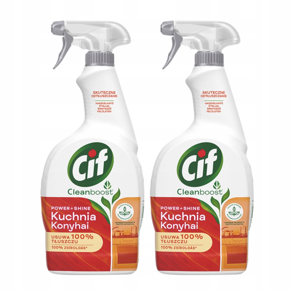 

Cif Power&Shine spray kuchnia 750ml x2