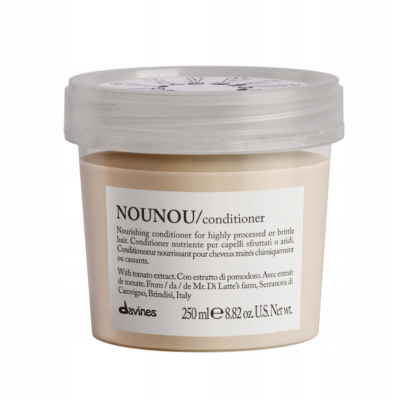 Davines Nounou kondicionér 250 ml pro poškozené vlasy, silně regenerační