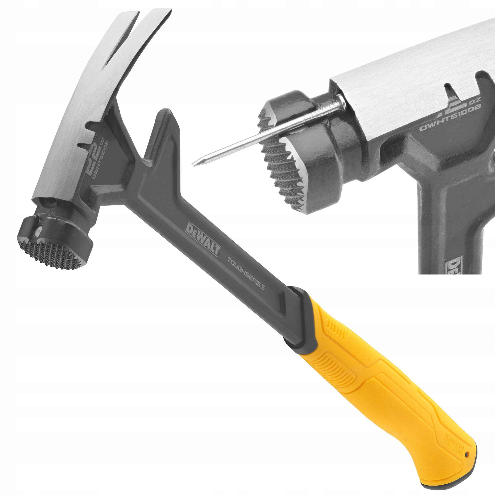 

Dewalt DWHT51008 Młotek Stalowy 624G Wyburzeniowy