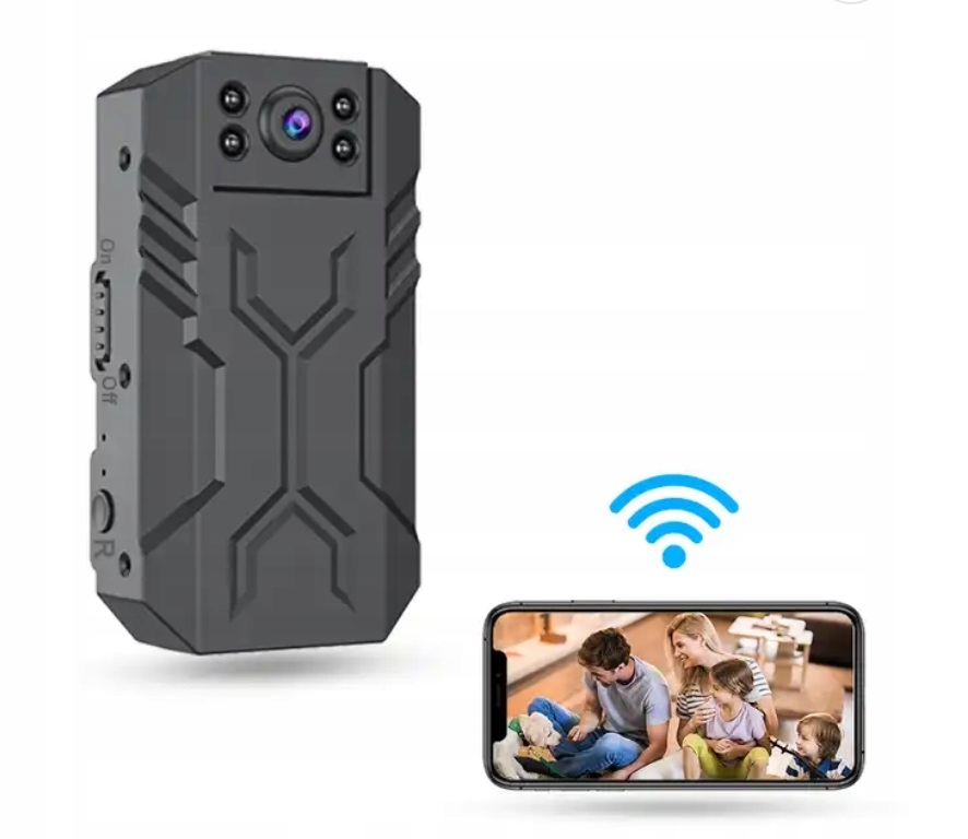 

Kamera mini wifi podczerwień ip detekcja ruchu ip