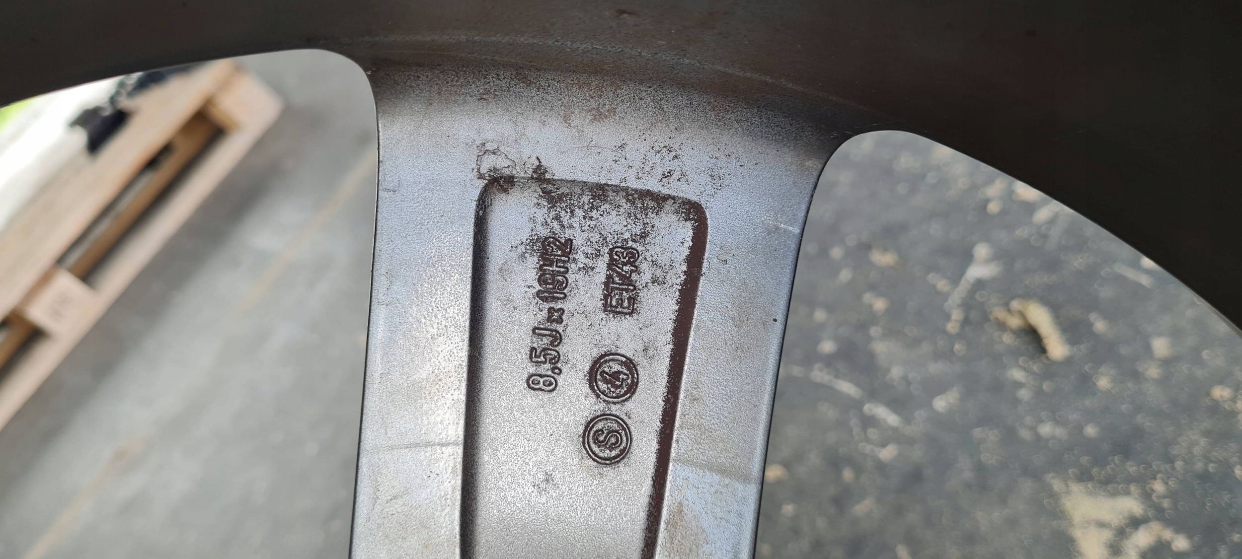 AUDI S4 B8 A4 disk disk ROTOR ET43 8.5 R19 8K0601025AR