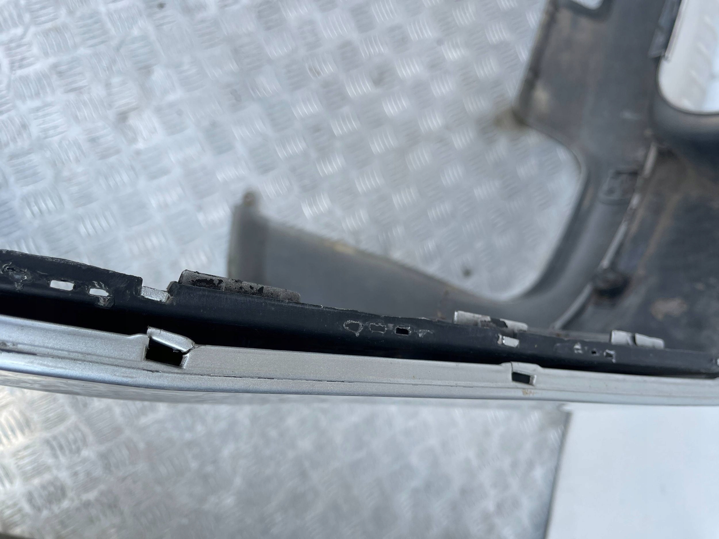 bumper rear part rear Porsche Cayenne 02- 7L5807521A PDC
