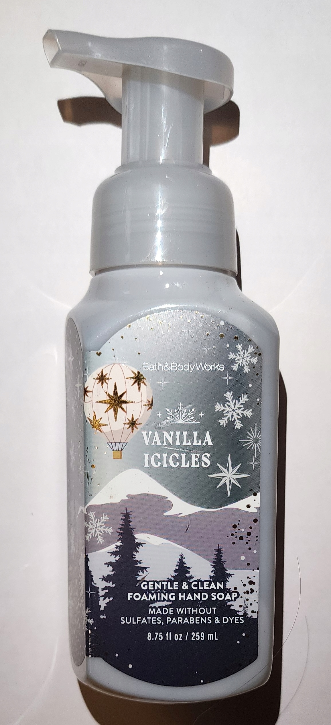 Bath Body Works Mydło VANILLA ICICLES gentle&clean Foaming st6