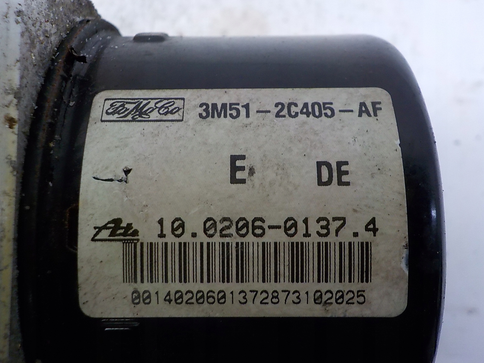 FORD C-MAX Pompa ABS 3M51-2C405-AF 10.0206-0137.4 10.0960-0112.3