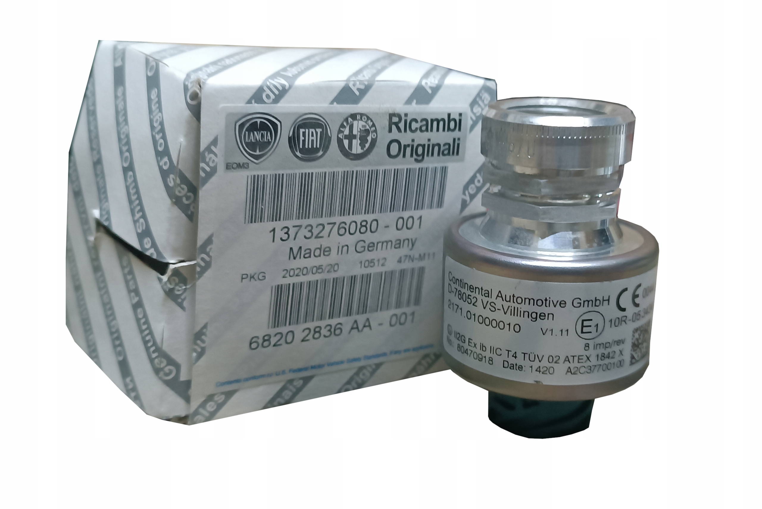 2SC3240/20個 CZUJNIK PRĘDKOŚCIOMIERZA SKRZYNI 1373276080 FIAT PEUGEOT