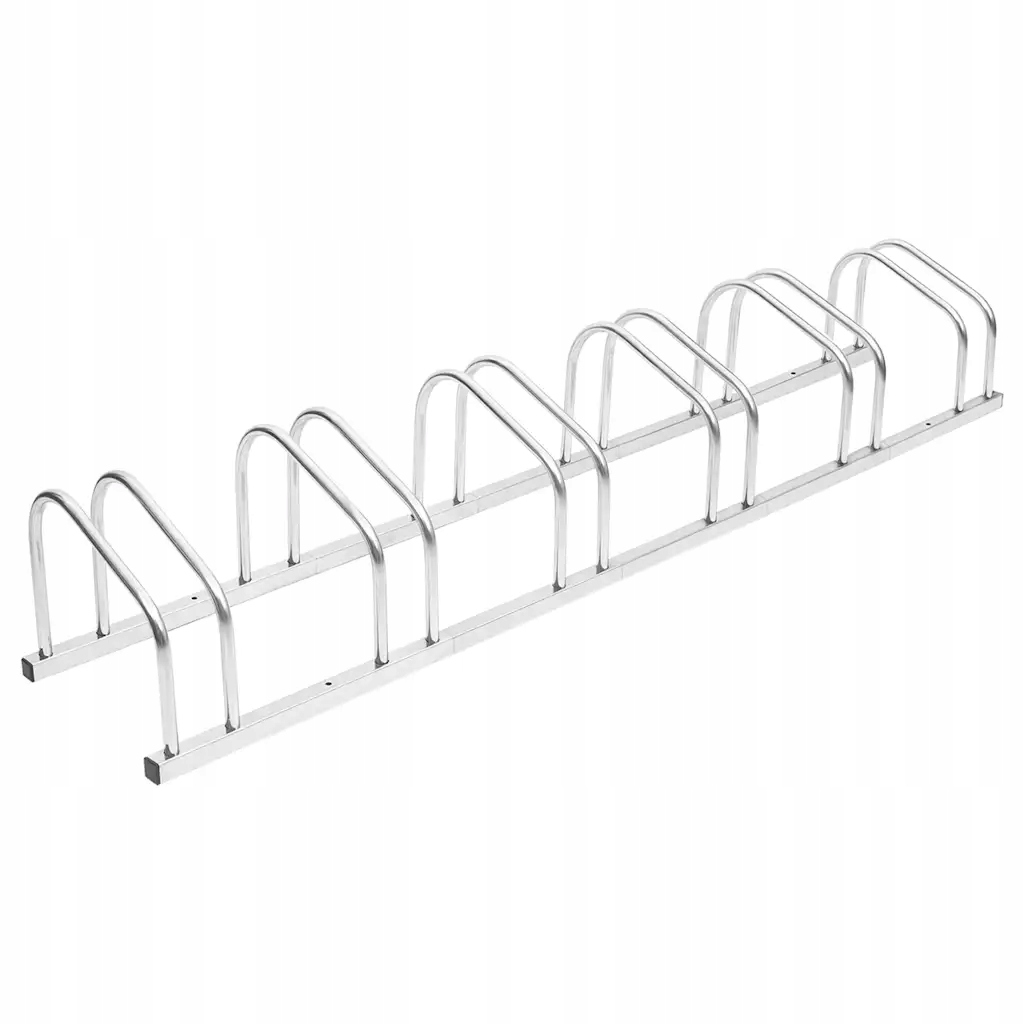 Galvanizovaný stojan na kola s funkcí proti krádeži, 163,5 x 33 x 26 cm, S