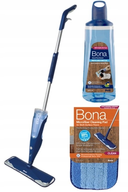 

Bona Spray Mop Obrotowy do podłóg drewnianych