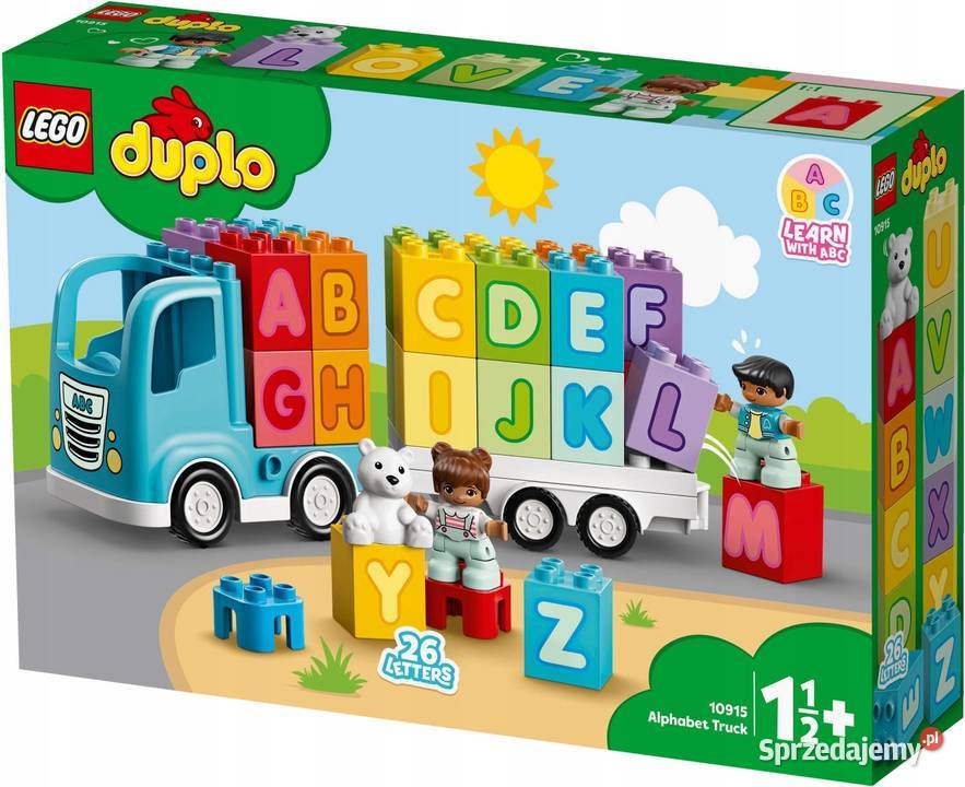 

Lego Duplo 10915 Ciężarówka z alfabetem