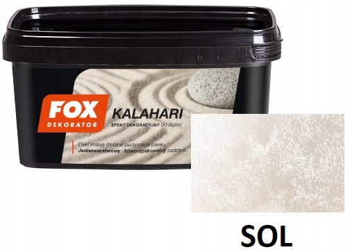 FOX DEKORATOR FARBA EFEKT KALAHARI SOL 1L